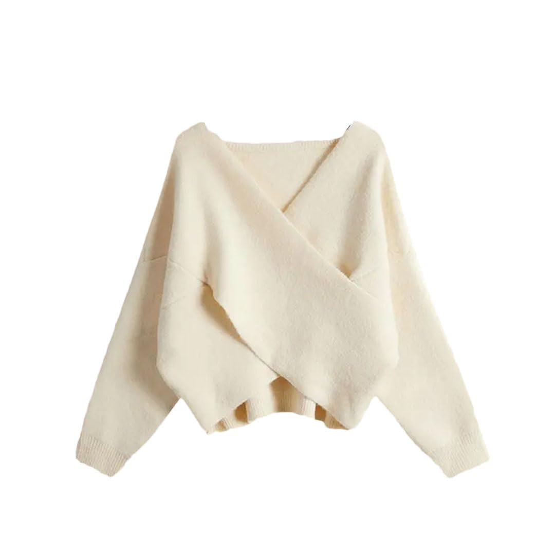 Women and Winter Suit Casual Cross Knitted Sweater Sling Dress Elegant Womens Two Piece Set