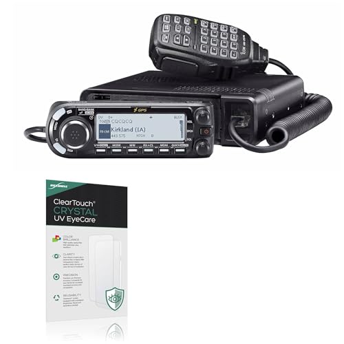 BoxWave Screen Protector Compatible With Icom ID-4100A - ClearTouch Crystal Anti-UV EyeCare (2-Pack), Filters out Harmful Blue Light Reduce Fatigue