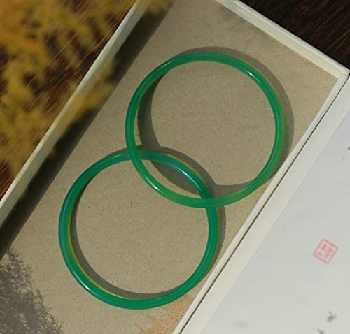 Image of Natural Agate Bracelet Bangle With Gift Box Free