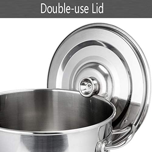 Airtight Rice Barrel 15KG 25KG Stainless Steel Seal Food Storage Container with Handle (Size : 35 * 35 * 36.5cm)