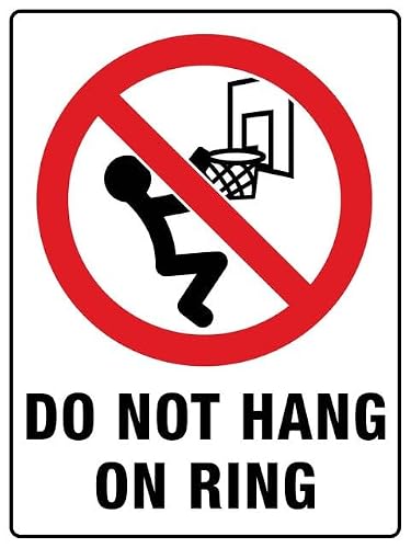 Xewazd A951 8"X12" Sign - Do Not Hang On Ring, Wall Decor For Home Kitchen Farm Garden Garage