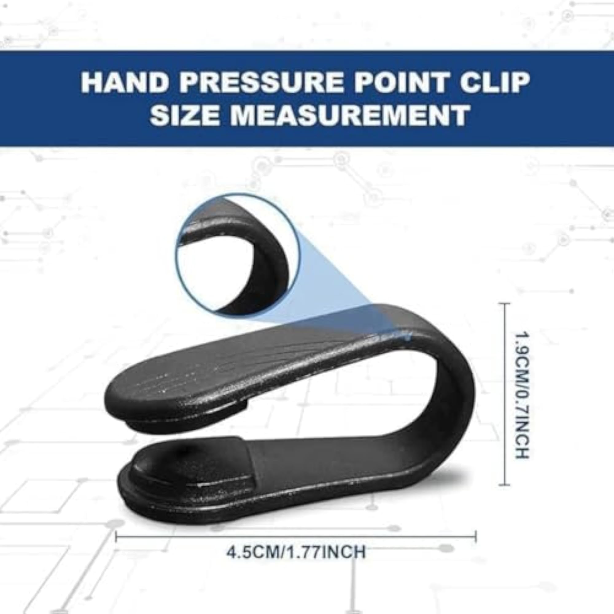 Pack of 10 Sugar Control Acupressure Point Clips