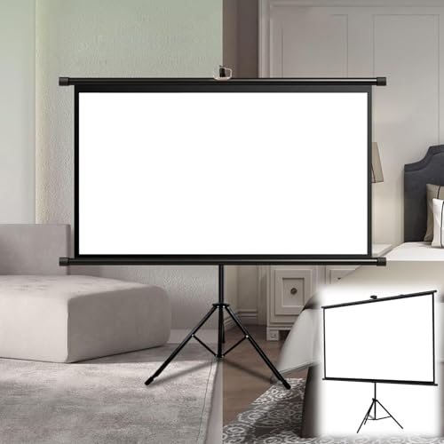 Pantalla de proyección con soporte 72 pulgadas 16:9