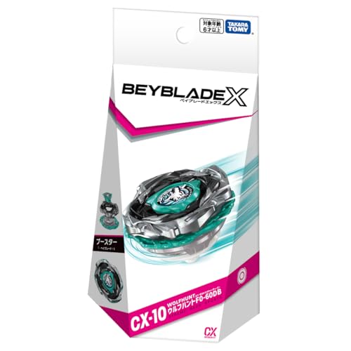 Image of Takara Tomy Beyblade X CX-10 Booster Wolf Hunt