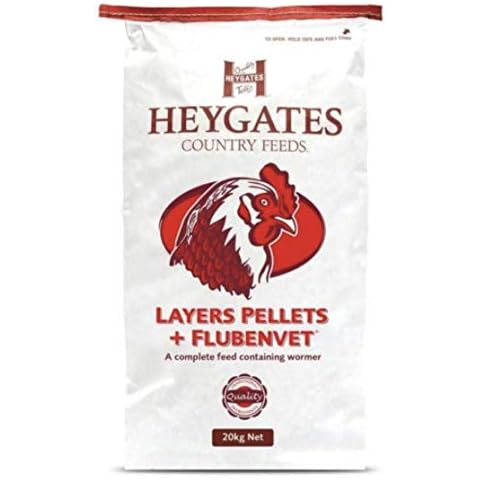Heygates Layers Pellets + FLUBENVET 20kg Cover