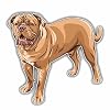 2 Stuks Creativiteit Interessante Hond Auto Bumper Decoratie Auto Sticker Zonnebrandcrème Waterdicht 15 Cm x 14.3 Cm Auto Stickers Laptop Koffer Vrachtwagen Auto Decal