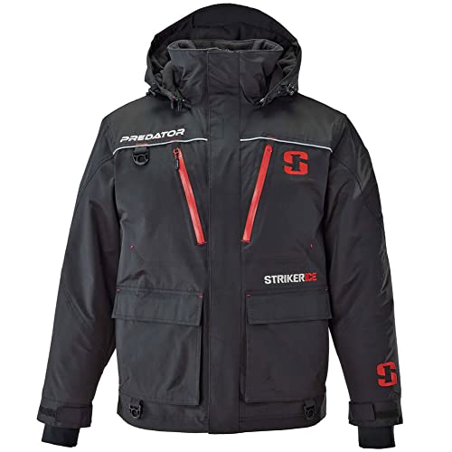 Image of Striker Men's PrеdatоrJacket|Cold Weather Durable Windproof Water-Resistant Breathable Outdoor Ice Fishing Jacket