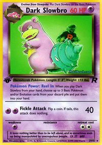 Pokemon - Dark Slowbro (29) - Team Rocket