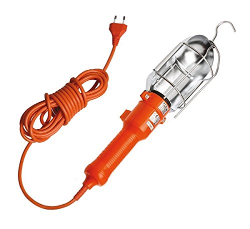 Lampada da lavoro officina lampada a mano lampada torcia con Magnet E27 60 W 5 m