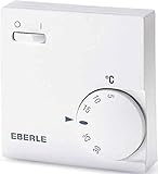 Raumtemperaturregler Eberle Raumthermostat 1 W 5-30 Celsius, 1 A, Schalt, TA RTR-E 6763/24V, 1482013