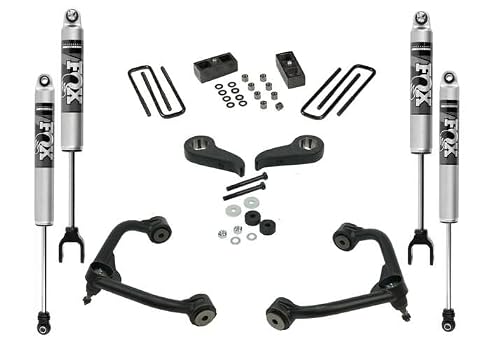 Superlift | K1013F | 3" Lift Kit - Complete Lift Kit With Front & Rear Fox 2.0 Series Shocks | Fits 2020-2022 Chevrolet Silverado/Gmc Sierra 2500Hd / 3500Hd 4Wd #TOP23