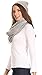 Sakkas 16139 - Balencia Cool Girl Long Wide Soft Fur Lined Infinity Scarf Beanie Hat Set - Grey - OS