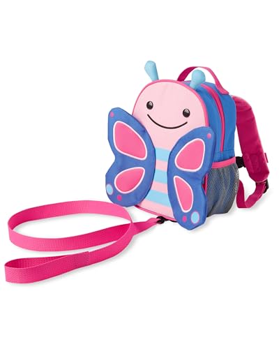 Skip Hop Toddler Backpack Leash, Zoo, Butterfly Skip Hop Toddler Backpack Leash, Zoo, Butterfly