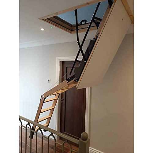 Skylark Electric Attic Ladder/Stairs - 25-1/2\" x 54\" - Height Range 7\' 10\" to 9\' 6\" - 500 lbs Capacity - Thumbnail 6
