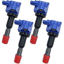 HIGH PERFORMANCE IGNITION COILS 30520-PWC-003 UF581 UF-581 H1284-B SET OF 4 COMPATIBLE WITH 2007-2008 Honda Fit GD 1.5L L4