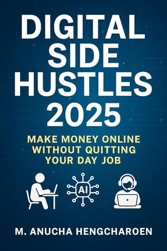 Digital Side Hustles 2025: Make Money Online Without Quitting Your Day Job": A step-by-step beginner's guide to earning online using AI tools and freelance platforms.