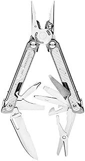 LEATHERMAN, FREE P2 Multitool with Magnetic Locking, One Hand Accessible Tools and Premium