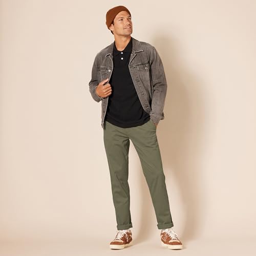 image for Amazon Essentials Men's Athletic-Fit Casual Stretch Chino Pant (Availa
