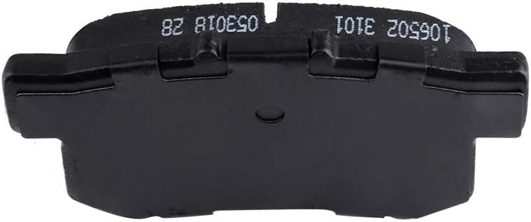 cciyu D1086 Ceramic Rear Brake Pad Set Fit For 2010-2018 For Acura RDX,2010-2011 For Honda For Accord Crosstour,2012-2015 For Honda Crosstour,2005-2016 For Honda CR-V
