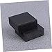 Veemoon 12pcs Practical Rubber Cushion Black Buffer for Noise Reduction and Vibration Absorption Industrial and Home Use for Moving Box Supplies