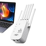 Élimine les zones mortes : conçu pour étendre la couverture WiFi, ce répéteur assure une distribution robuste du signal sur 1 115 mètres carrés, résolvant les problèmes de connexion faible ou inexistante dans les zones difficiles d'accès et permettant des activités Internet fluides telles que les appels vidéo et la gestion des appareils intelligents, pour un réseau domestique .
