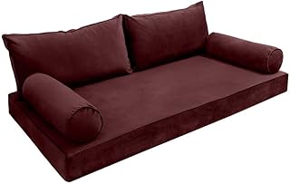 Model V2 Full Velvet Same Pipe Indoor Daybed Mattress Complete Set AD368