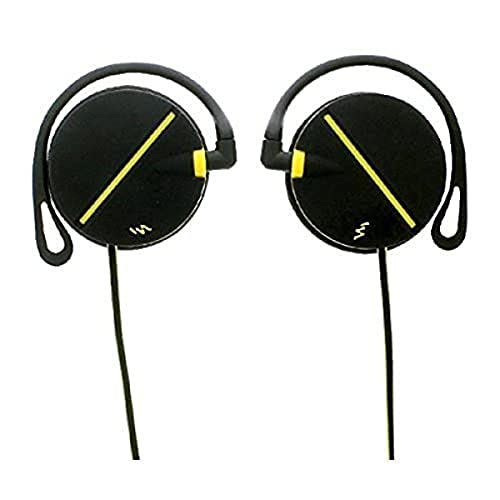T'nB - Casque Filaire Jack 3,5mm Collection Sport - Noir/Jaune 1,2m