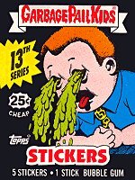 Topps Garbage Pail Kids 13th Series - 1 Single Unopened Pack