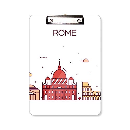 Porte-bloc A4 Rome rigide au design artistique premium