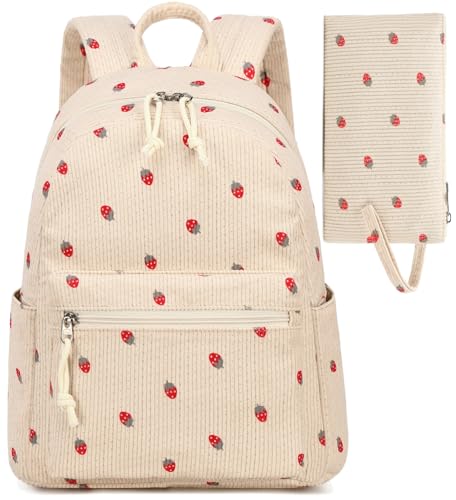 Image of LEDAOU Small Backpack for Women Mini Backpack Purse for Girls Teens Children School Travel Shoulder Bag 2-Piece Women's Backpack Set, Kleine, Casual