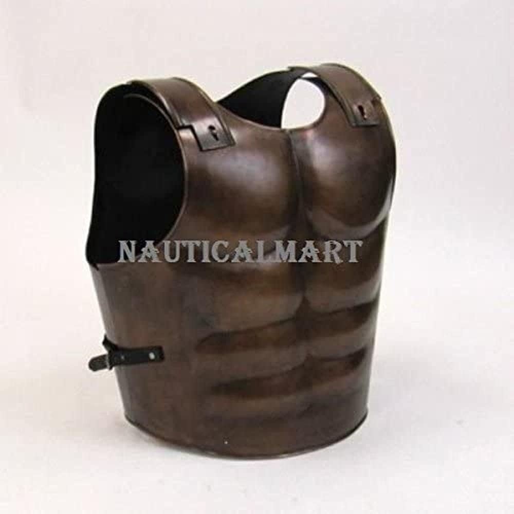 Armor Jacket Suit Steel Muscle Armor Set 300 spartan Helmet Perfect Medieval Costume Battle-Ready