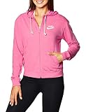 sudadera nike rosa amazon Manga: larga Nike Sudadera con cremallera rosa para mujer, rosa, XS