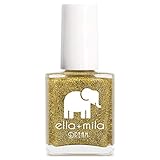 ella+mila Professional Nail Polish - Quick Dry Nail Polish - Long-Lasting & Chip-Resistant Nail Polish (Dream Collection - Golden Fairy - 0.45 fl oz each)