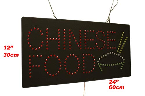 Chinese Food Sign, Topking Signage, Led Neon Open, Store, Window, Shop, Business, Display, Grand Opening Gift #TOP1