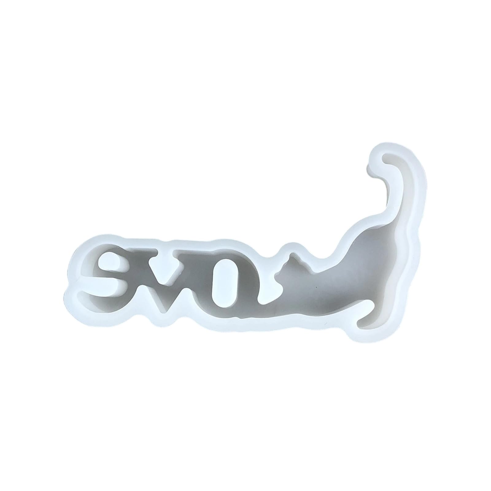 Msioytog Permanent Silicone Puss Affection Cast Concrete Render Rosin Flame Crafting Art Materials for Creative Grasps Artisanal Flame Making Cast