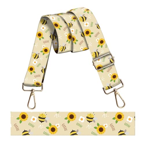 Image of Wide Purse Strap Replacement Crossbody, Funny Shoulder Strap Adjustable, Cute Bag Strap for Women Guitar Purses