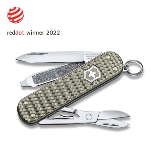 Image of Victorinox Classic SD Precious Alox 58mm, Infinite Grey, Swiss Made (0.6221.4031G)