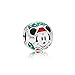 PANDORA Disney Santa Mickey 925 Sterling Silver Charm - 797502ENMX