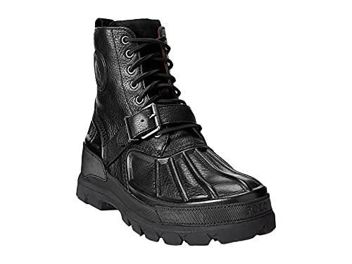 POLO RALPH LAUREN Mens Oslo Fashion Boot Black 11