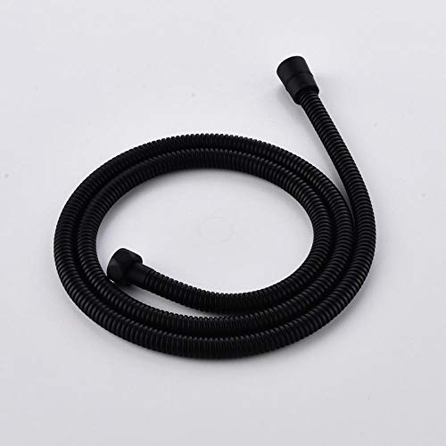Tubería de plomería negra para ducha con acabado mate de 1.5 metros 2