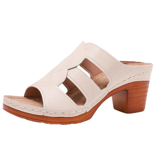 Sandale confort femme chic et sabots de bloc orthopédiques