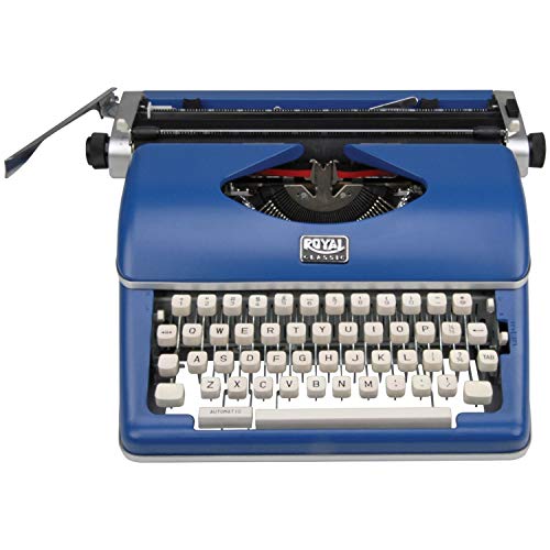 Machine à écrire manuelle Royal Exclusive 79106B bleu classique - 6
