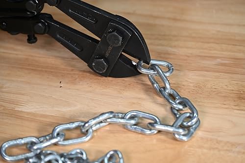 Image of Century Drill & Tool 72742 Bolt Cutters, 24 inch | Cuts bolts chains padlocks and wire mesh, Steel handles with comfort grips