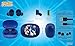 eKids Sonic The Hedgehog Wireless Earbuds with Microphone, Bluetooth Earbuds with Charging Case for Ear Buds