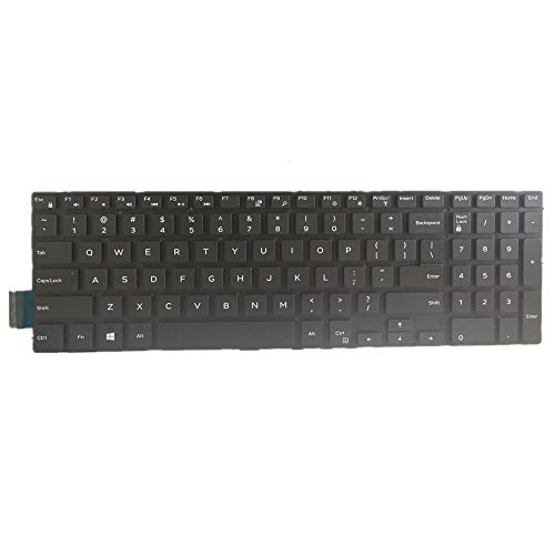 Clavier noir Dell G3 3779 version US touches souples et fluides pour laptop