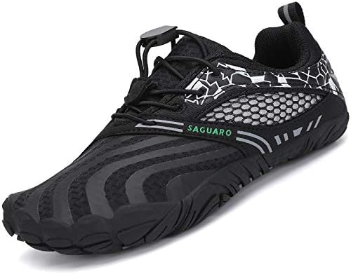 SAGUARO Little Kids Quick Dry Water Shoes Girls Boys Breathable Lightweight Aqua Socks for Beach Pool Waterpark Hiking