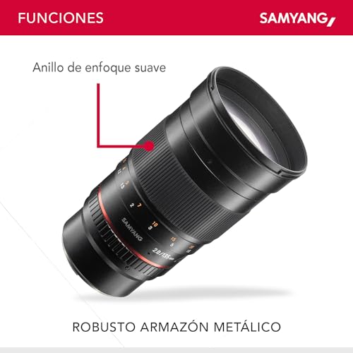 Objetivo Samyang 135mm f/2 para cámaras Sony E - Fernando Cortés