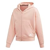 jacke zu apricot kleid Mädchen adidas Mädchen Must Haves Doubleknit 3-Stripes Full-Zip Sweatjacke Apricot, Weiß Jacken, 128