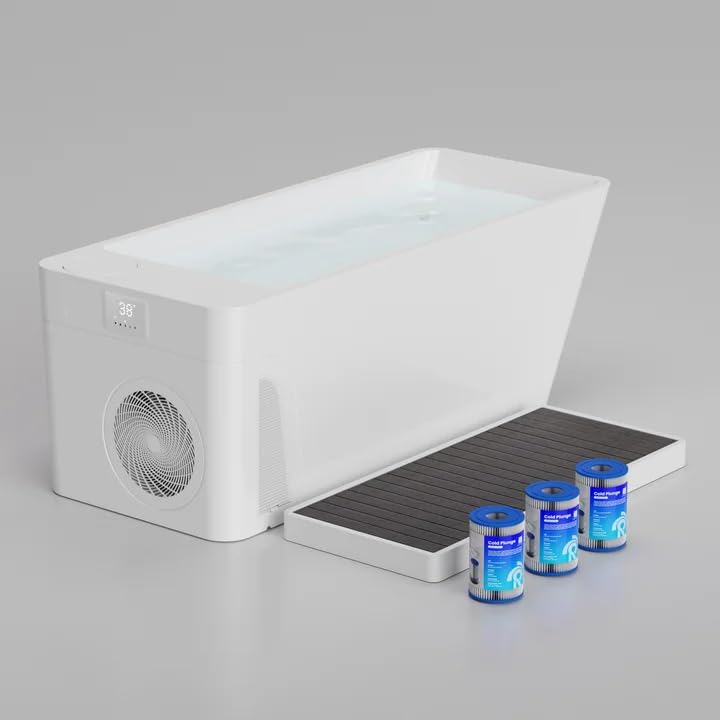 Image of Deeptime Smart Ice Bath Tub Gen3 with Chiller Smart Cold Therapy White