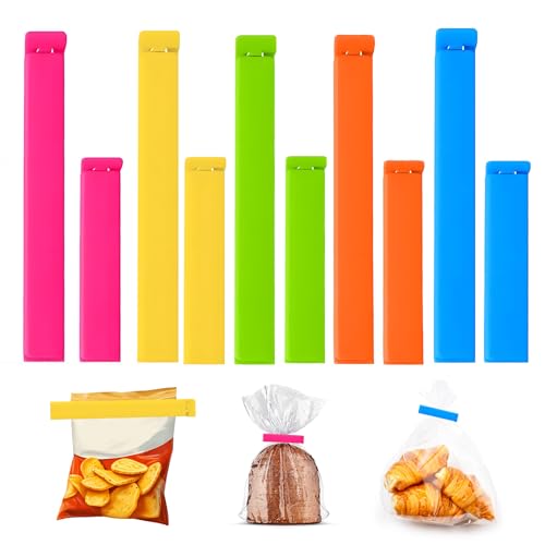 10 Stück Verschlussclips, Verschlussclips für Beutel, 7CM, 11CM Klipser für Tüten, Plusieurs Couleurs Tütenclips, Wiederverwendbar Tütenclips für Kaffee Milchpulver Kekse Süßigkeit 10 Stück Verschlussclips, Verschlussclips für Beutel, 7CM, 11CM Klipser für Tüten, Plusieurs Couleurs Tütenclips, Wiederverwendbar Tütenclips für Kaffee Milchpulver Kekse Süßigkeit